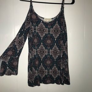 Peek-a-boo top